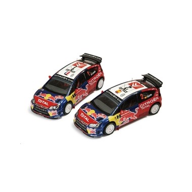 Miniature Citroen C4 WRC Loeb 1 RAC 2008, Coffret cadeau