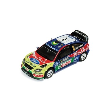Miniature Ford Focus RS WRC Hirvonen 3 Acropole 2009