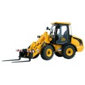 Miniature Chargeur avec fourches JCB 406