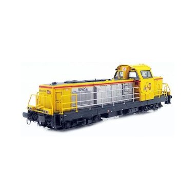 Locomotive Diesel BB69204 livrée Infra SNCF, Epoque 5