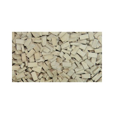 Briques (NF) beige foncé, 3000 pièces Briques (NF) beige foncé, 3000 pièces
