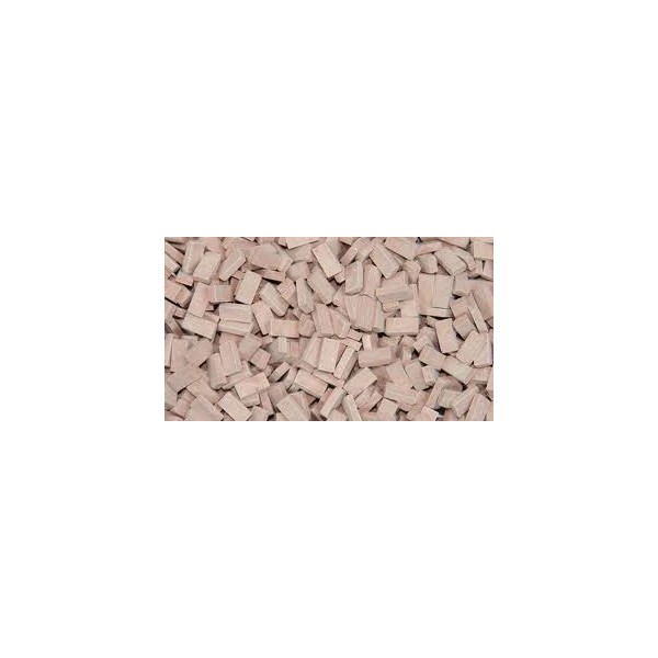 80 Pièces Mini-Briques En Terre Cuite - Pour Décoration Maquette, Maison De Poupée, Jardin De Fées