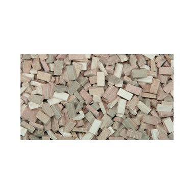 Briques (NF) mélange terre cuite, 3000 pièces