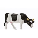 Figurine Vache Noire et blanche