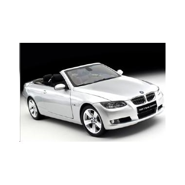Miniature BMW 335i Cabriolet Gris métallisé Miniature BMW 335i Cabriolet Gris métallisé