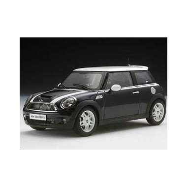 Miniature BMW New Mini Cooper S R56 Noire - francis miniatures