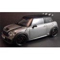 Miniature BMW Mini Cooper John Cooper Works Gris métallisé