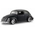 Miniature Volkswagen Coccinelle Tuning noir mat 1951