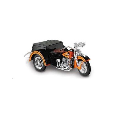 Miniature Harley Davidson Servi-car orange 1947