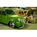 Miniature Citroen 2CV Tuning verte 1952