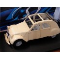 Miniature Citroen 2CV beige découverte 1952