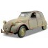 Miniature Citroen 2CV "Sortie de grange" 1952