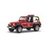 Miniature Jeep Wrangler Rubicon Pompiers