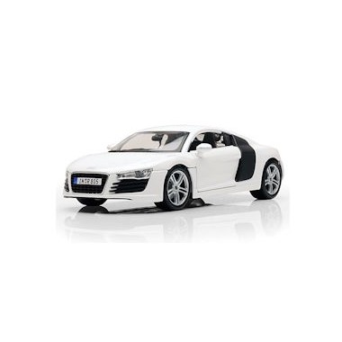 Miniature Audi R8 Blanche 2007