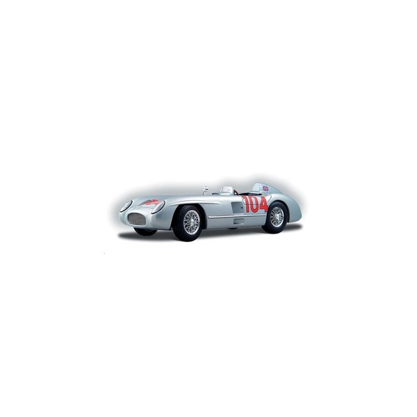 Mercedes 300 SLR N°104 – Vainqueur Targa Florio 1955 (Record, 1/43, Résine, Monté)