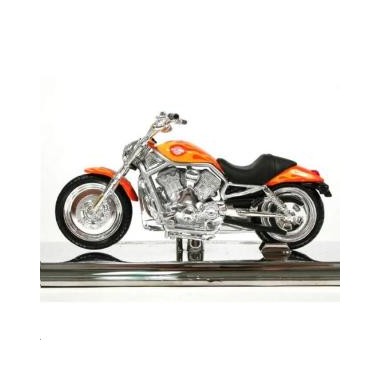 Miniature Harley VRSCA V-Rod Or/rouge 2002