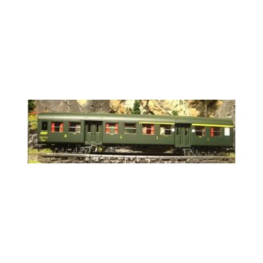 AW567 SMCF 1/87 HO VOITURE VOYAGEURS 2EME CLASSE SNCF 50471