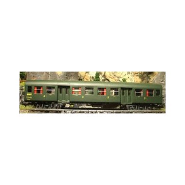 FLEISCHMANN HO 1/87 WAGON B4 DIM 57934 VOITURE VOYAGEURS 2ème CL