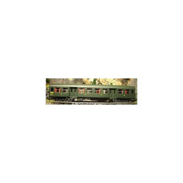 Voiture Voyageurs REE Modèles BASTILLE 2ème Classe - Réf VB-36102 - NEUF Et RARE