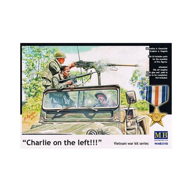 Figurines Maquettes Charlie sur la gauche Vietnam, Epoque Moderne