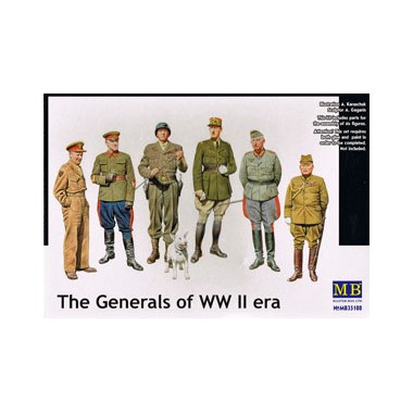 Figurines Maquettes Generals of the WWII era, 2eme GM