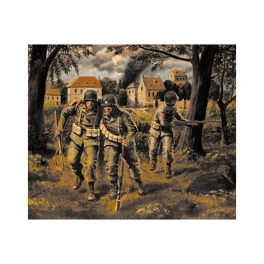 Figurines U.S. 82ème and 101ème Airborne, 2ème GM Normandie 1944