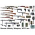 Maquette Armes d'infanterie allemande, 2eme GM