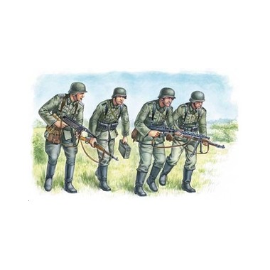 Figurines maquettes Infanterie allemande, 2ème GM 1939/1942