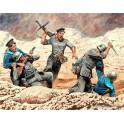 Figurines Soviet Marines and German Infantry, Hand-to-hand Combat, 1941-1942