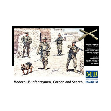 Figurines Maquettes Infanterie U.S., Epoque Moderne