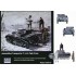 Maquette Munitionsschlepper T-1A avec équipage, 2ème GM