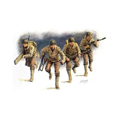 Figurines maquettes Jour J, 2ème GM Normandie 6 Juin 1944