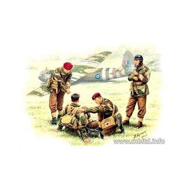 Figurines Paras britanniques Opération Market Garden 1944