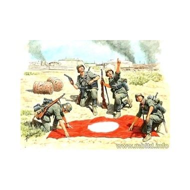 Figurines maquettes Stukas en vue ! Infanterie allemande Stalingrad, 2ème GM 194