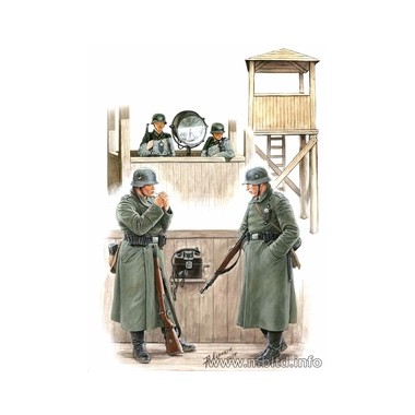 Figurines maquettes Mirador allemand 1942