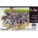 Figurines maquettes 8th Pennsylvania Cavalry Rgt, 1863