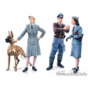 Figurines maquettes auxiliaires féminines Luftwaffe, 2ème GM