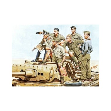 Rommel et ses tankistes, Afrika Korps 2ème GM