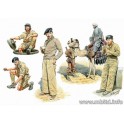 Figurines maquettes 8è Armée britannique Afrique du Nord, 2ème GM 1942