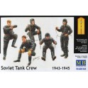 Figurines Maquette Tankistes soviétiques, 2ème GM