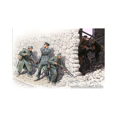 Figurines maquettes Rencotre fortuite, 2ème GM Sebastopol 1943