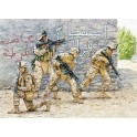 Figurines maquettes U.S. Marines en Irak, 2009