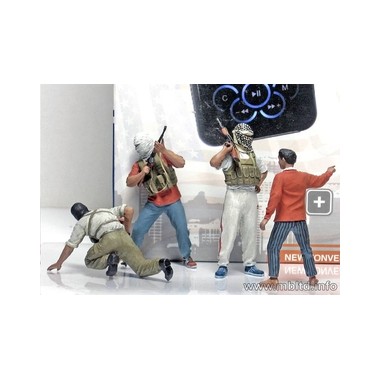 Figurines maquettes Insurgés en Irak, 2009