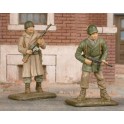 Figurines 101ème Airborne U.S., 2ème GM Ardennes 1944