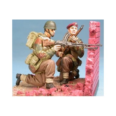 Figurines Red Devils, 2ème GM Arnhem 1944