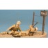 Figurines Infanterie Afrika Korps, 2ème GM