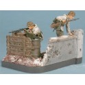 Figurines Infanterie allemande, 2ème GM Stalingrad 1943