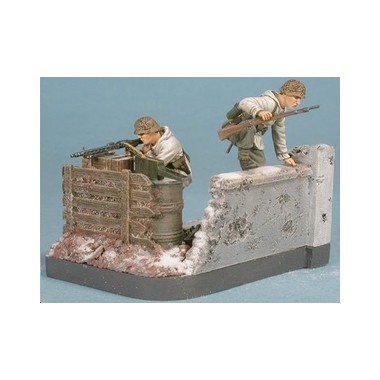 Figurines Infanterie allemande, 2ème GM Stalingrad 1943