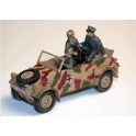 Miniature Volkswagen Kubelwagen + 3 figurines Normandie 44