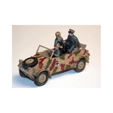 Miniature Volkswagen Kubelwagen + 3 figurines Normandie 44